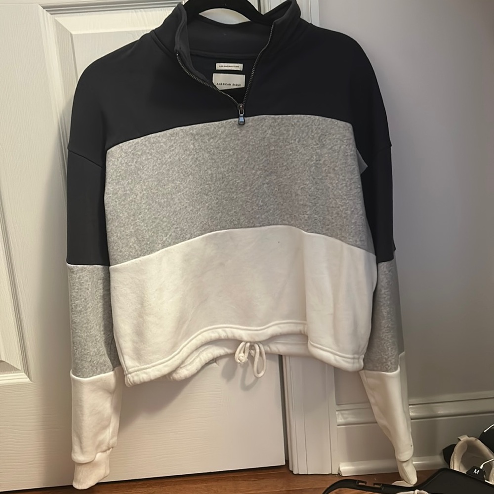 ae crop sweatshirt